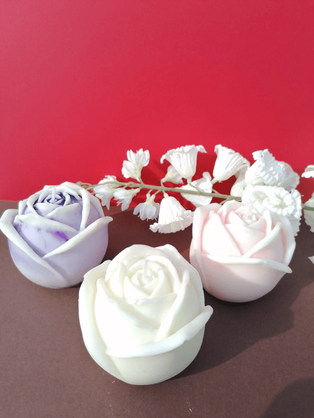 Bougie « Rosa »